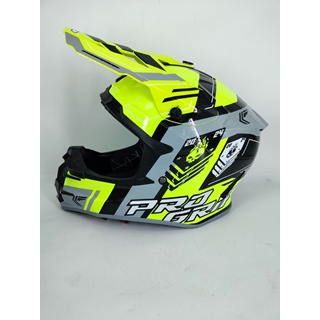 Casco Progrip 3080 fluor/negro - Imagen 1