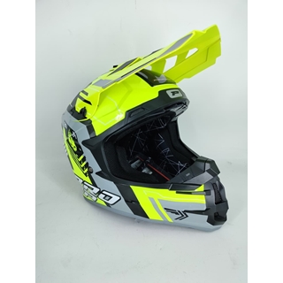 Casco Progrip 3080 fluor/negro - Imagen 2