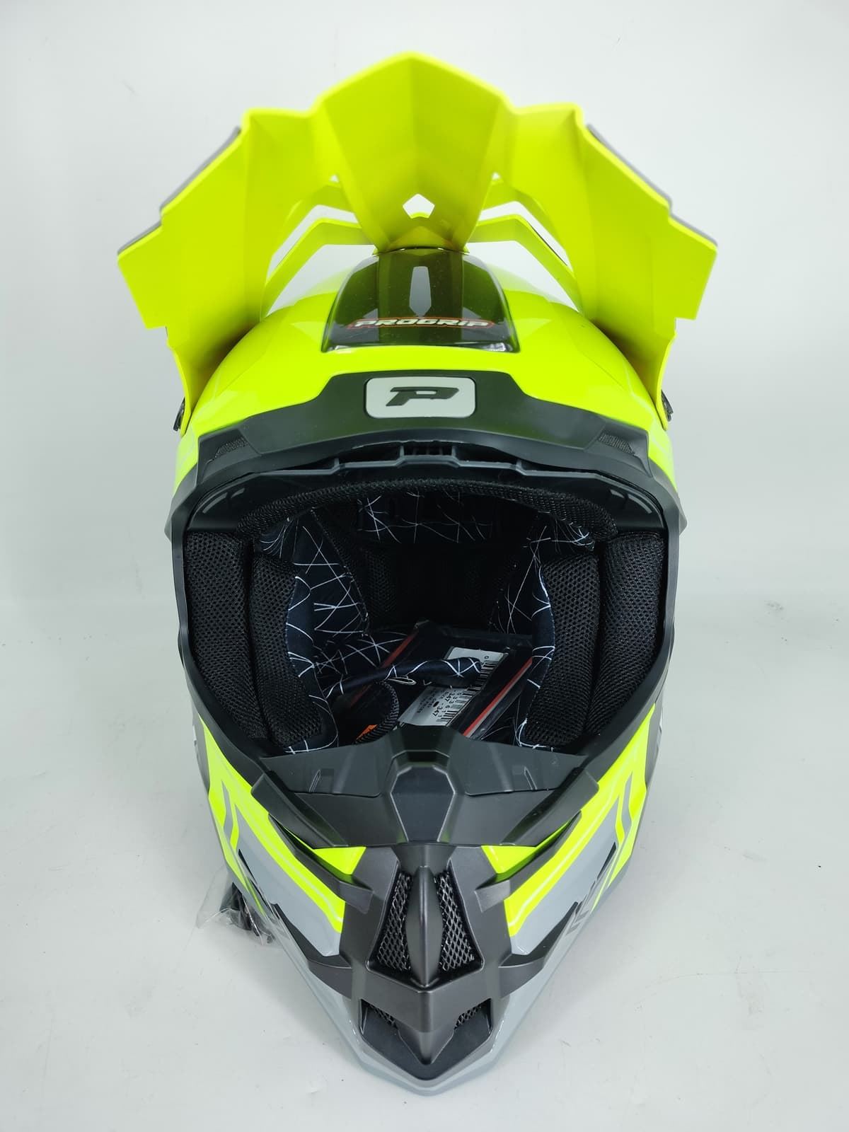 Casco Progrip 3080 fluor/negro - Imagen 3