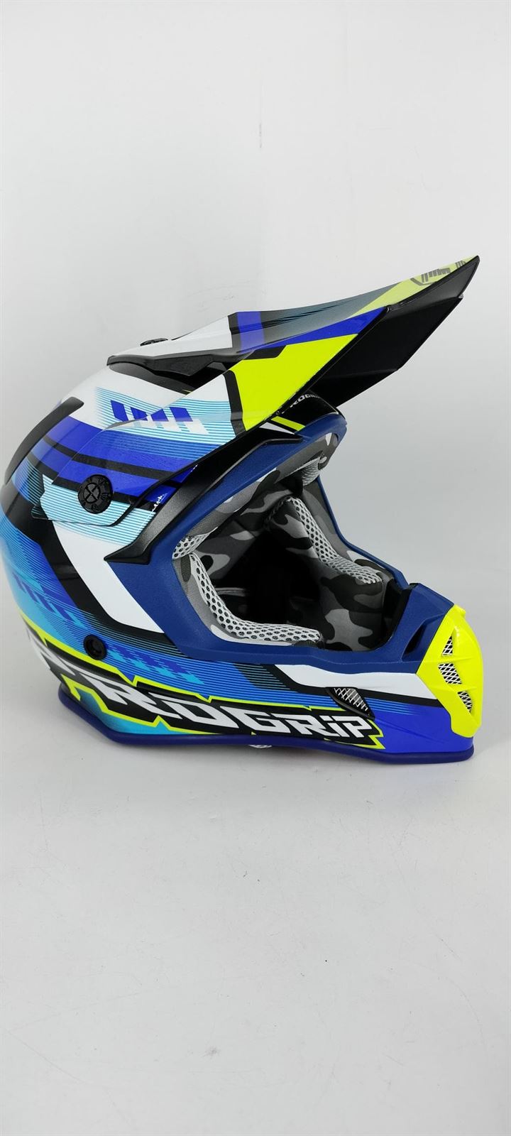 Casco Progrip 3180 azul - Imagen 1