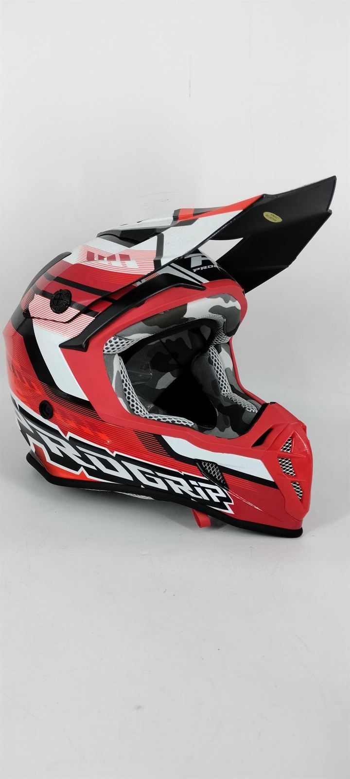 Casco Progrip 3180 rojo - Imagen 1