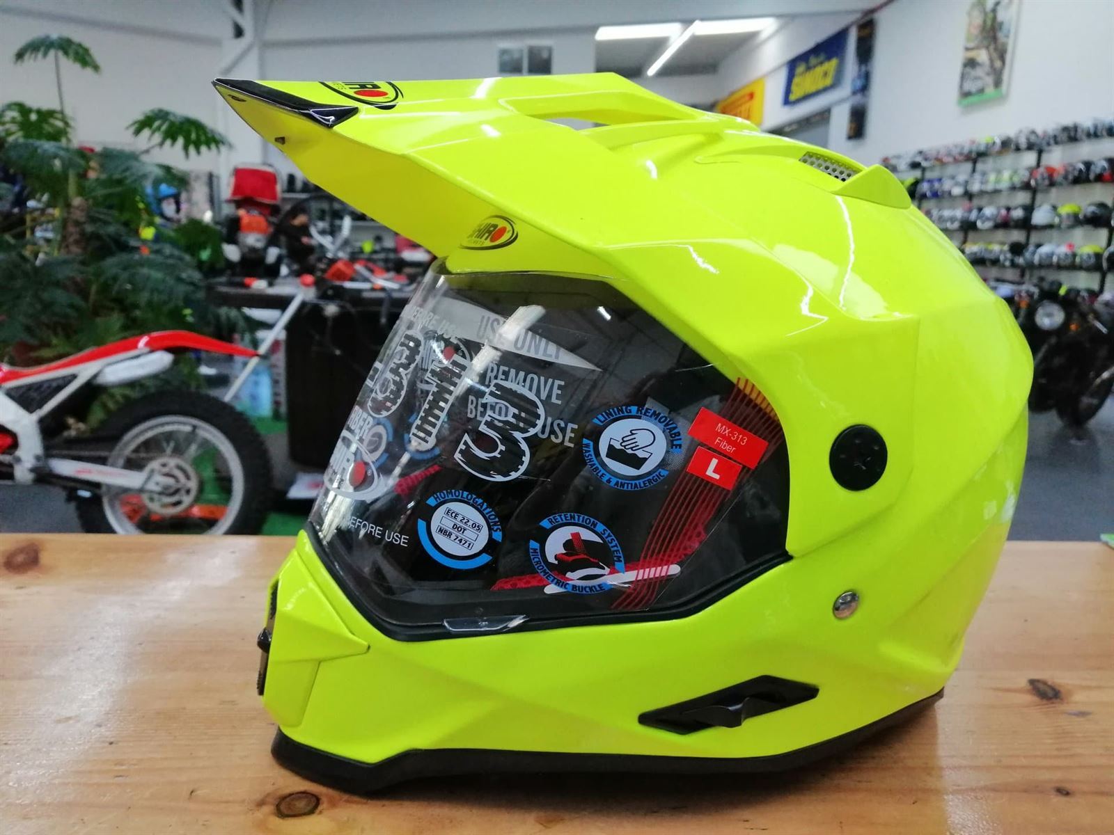 Casco Shiro Mx-313 Dual Sport - Imagen 2