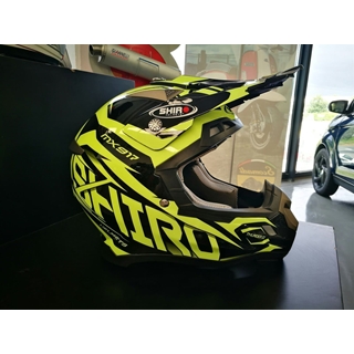 Casco Shiro Mx917 junior amarillo - Imagen 2