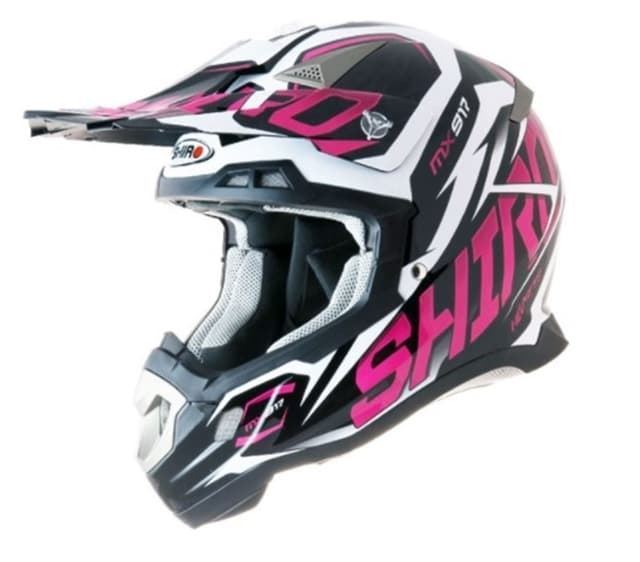 Casco Shiro Mx917 Rosa - Imagen 1