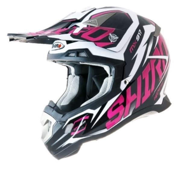 Casco Shiro Mx917 Rosa - Imagen 6