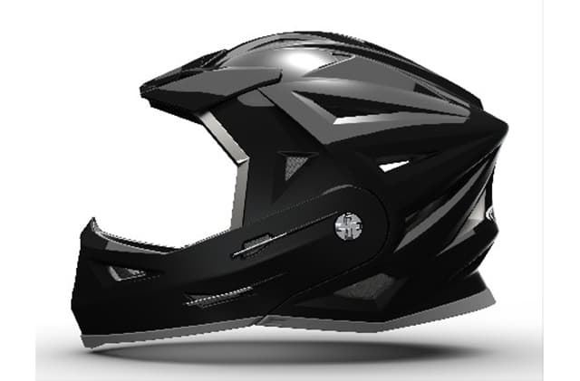 Casco Shiro SH-204 Xtreme negro - Imagen 1