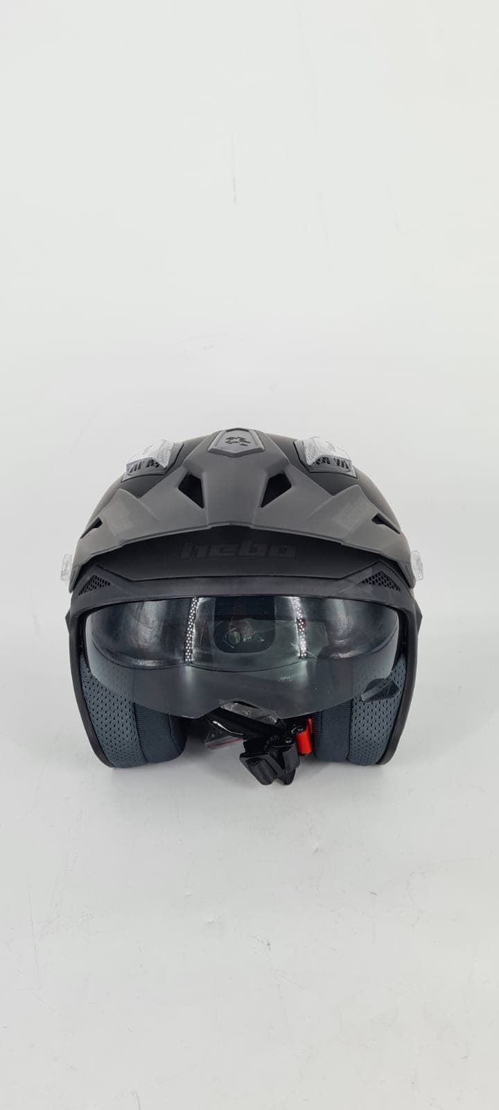 Casco trial Hebo Zone 5 Air negro mate - Imagen 4