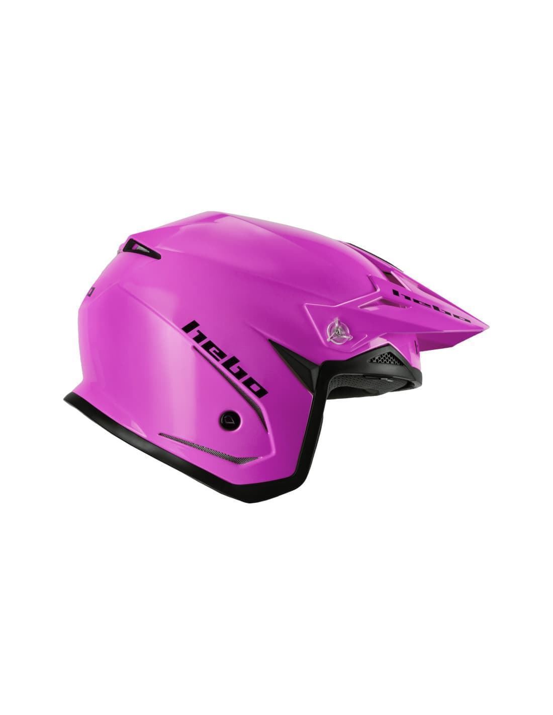 Casco trial Hebo Zone 5 rosa - Imagen 2