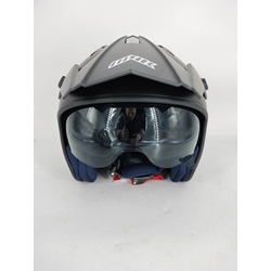 Casco trial Unik CT-07 negro mate - Imagen 2