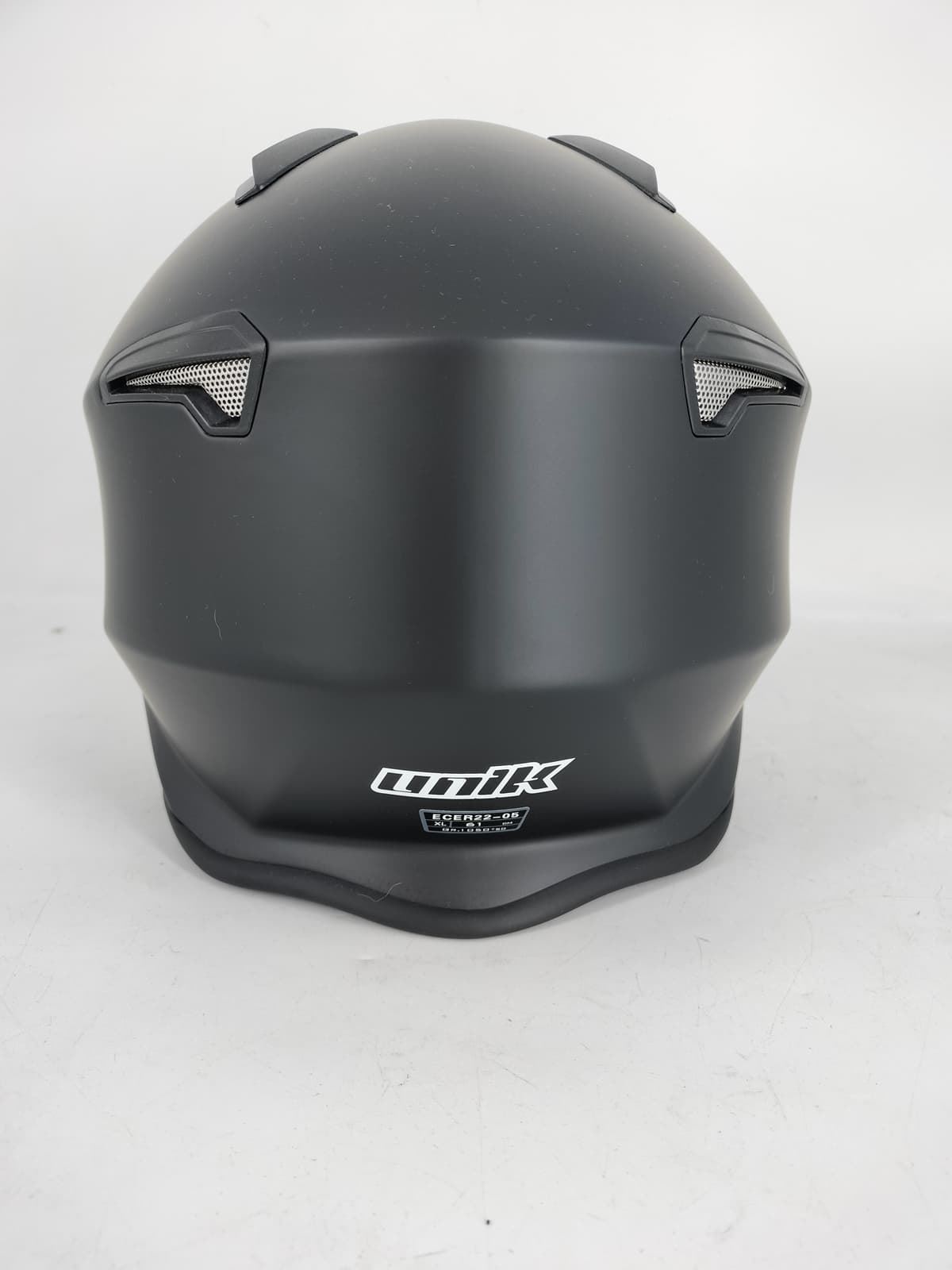 Casco trial Unik CT-07 negro mate - Imagen 4