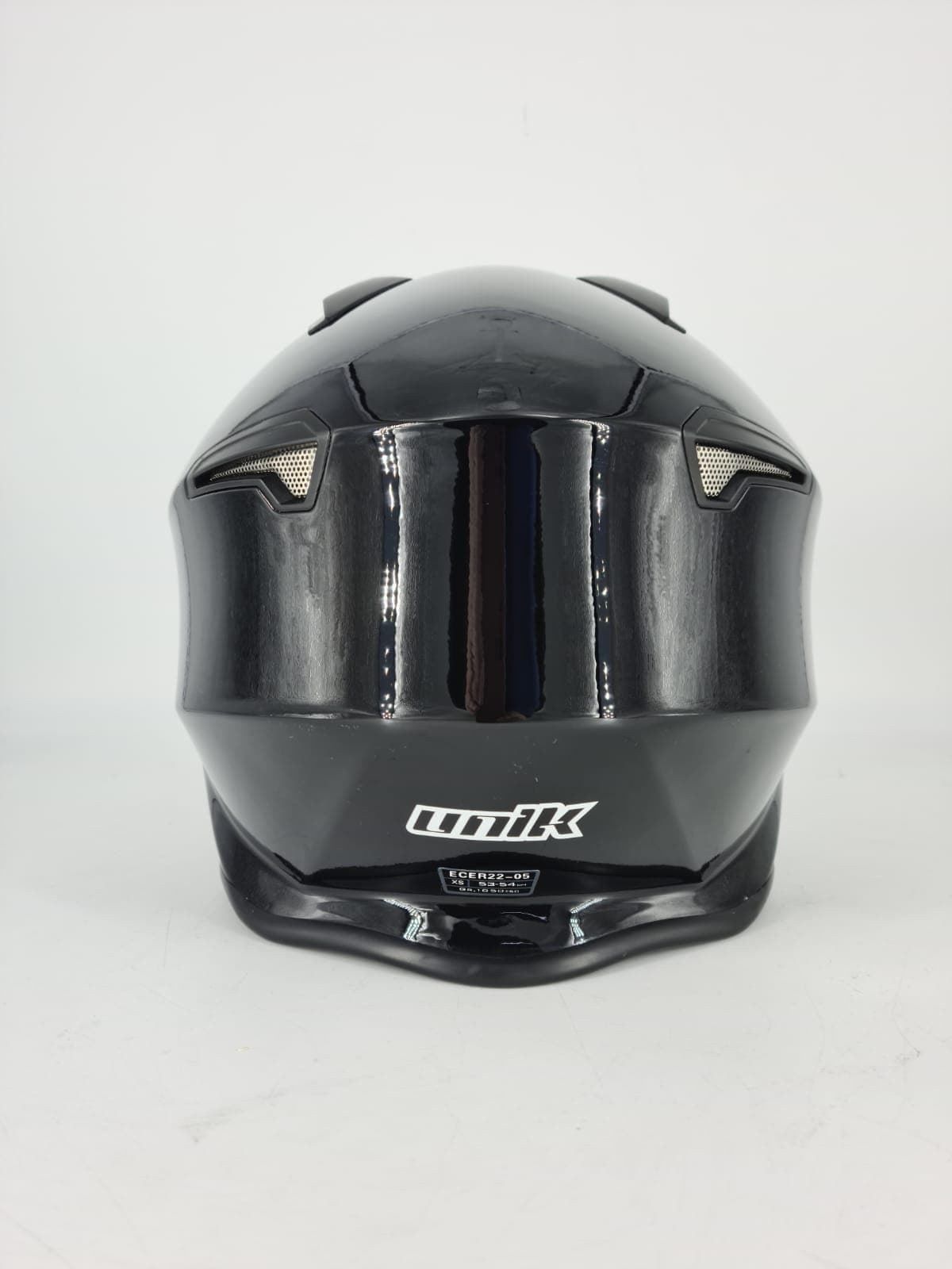 Casco trial Unik CT-07 negro - Imagen 2