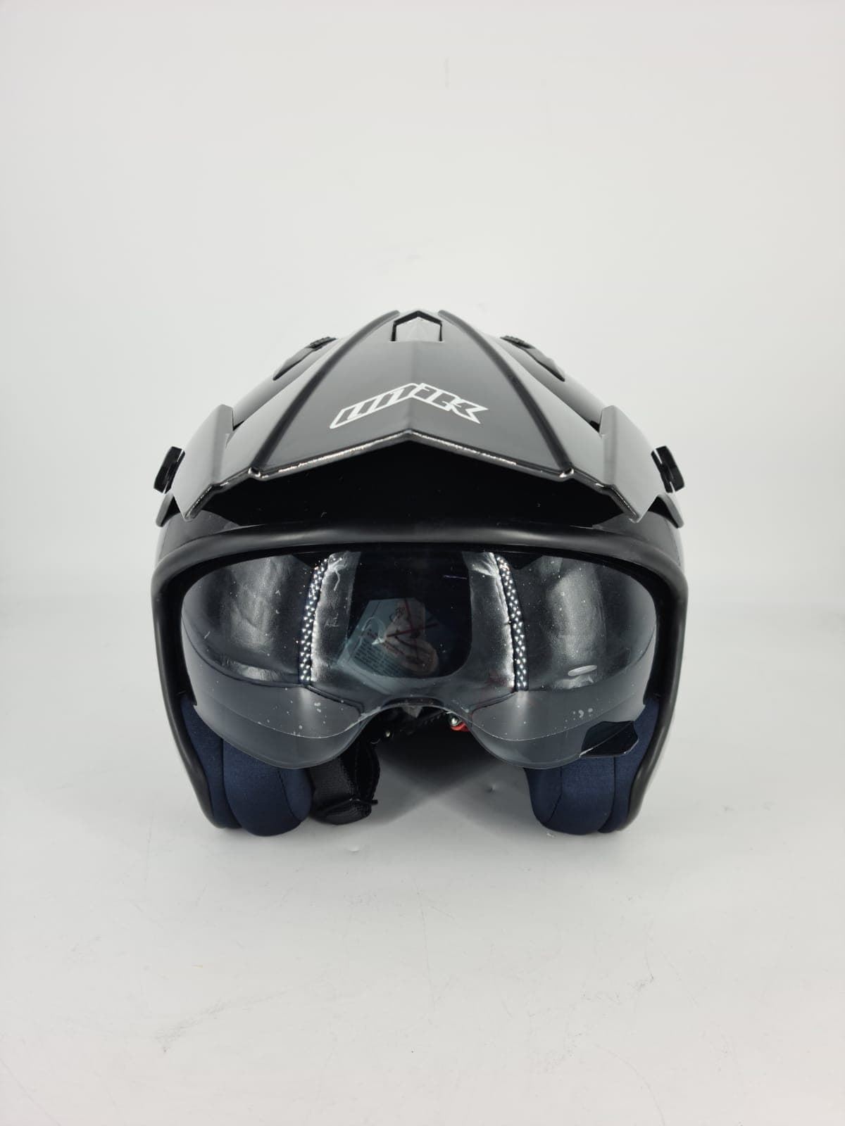 Casco trial Unik CT-07 negro - Imagen 3