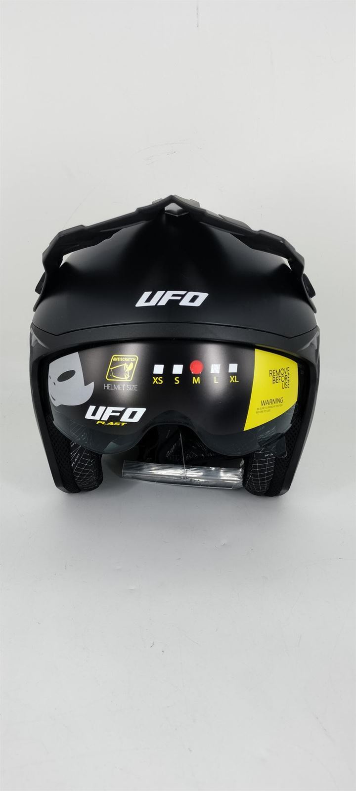 Casco UFO Sheratan fluor/blanco/negro - Imagen 2