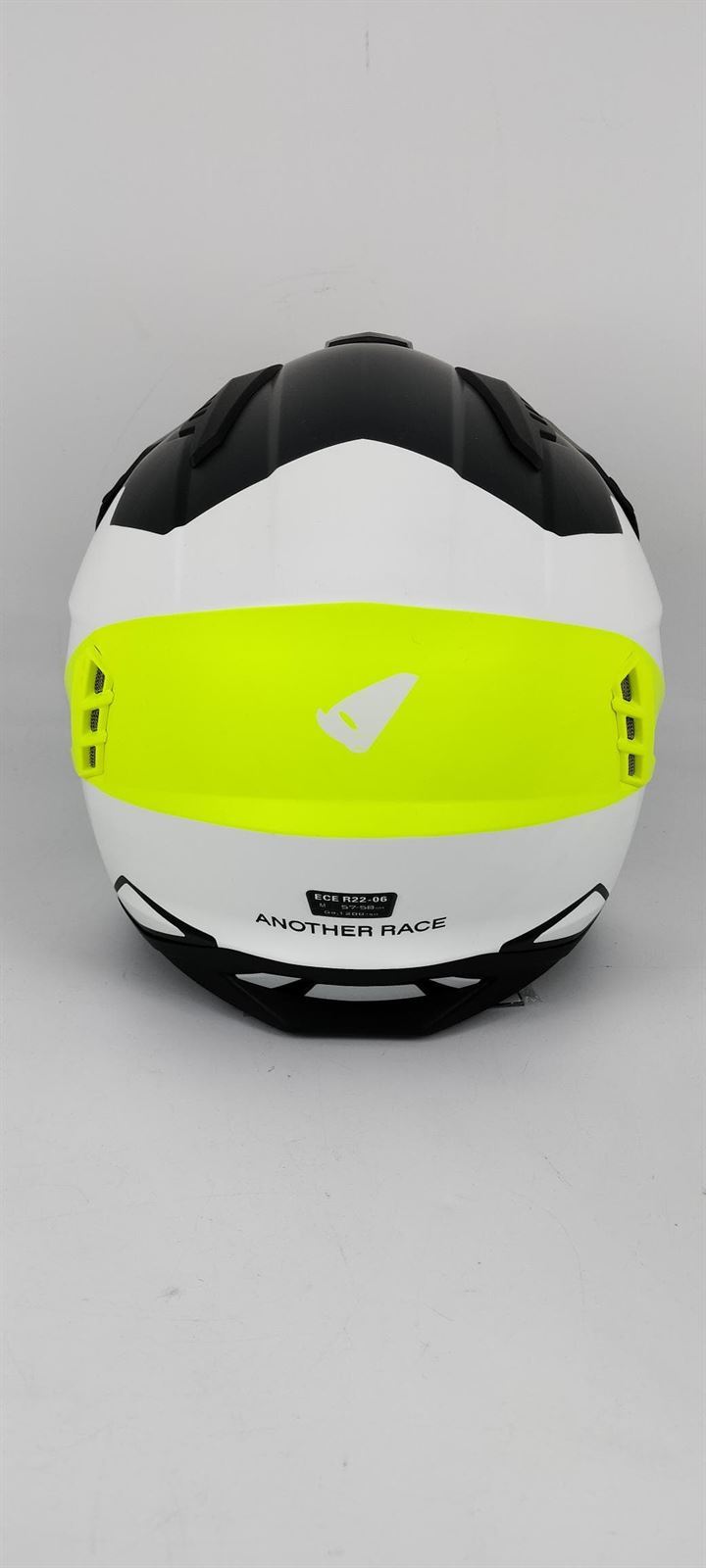 Casco UFO Sheratan fluor/blanco/negro - Imagen 4