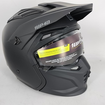 Casco Unik 1UP4D Persis I con máscara - Imagen 1