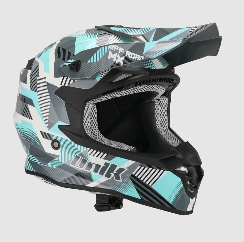 Casco Unik Caronte Gris/azul - Imagen 1