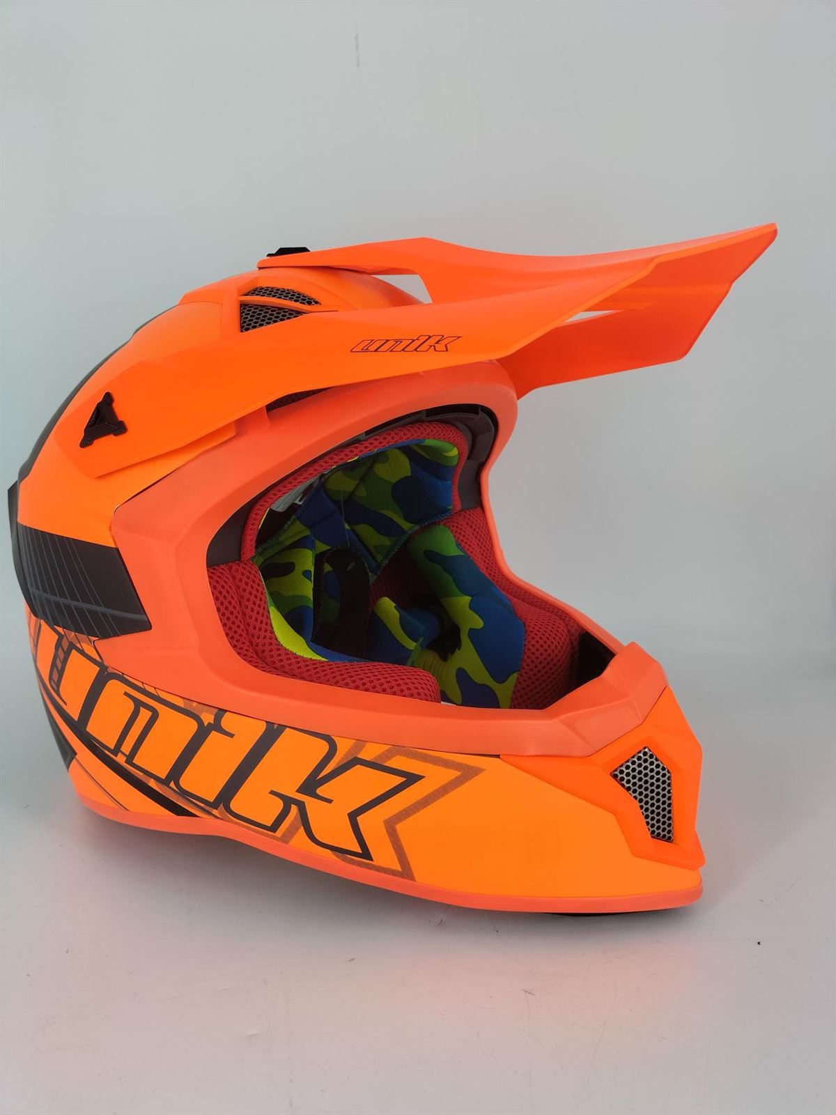 Casco Unik CFX-18 tricomposite naranja - Imagen 1