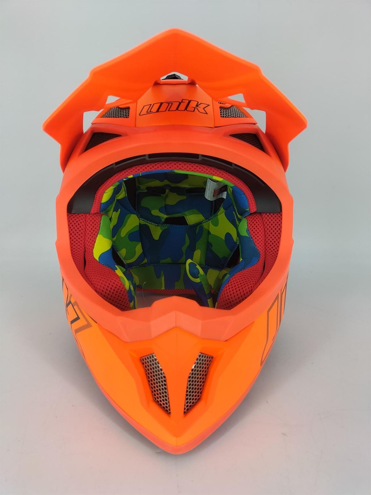 Casco Unik CFX-18 tricomposite naranja - Imagen 3