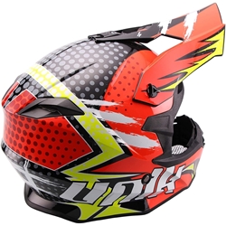 Casco Unik CX-14 Speed naranja - Imagen 2