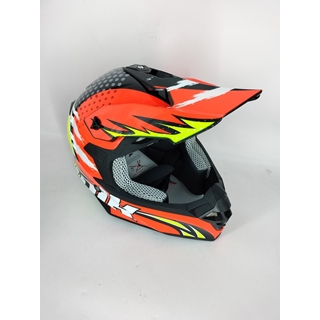 Casco Unik CX-14 Speed naranja - Imagen 2