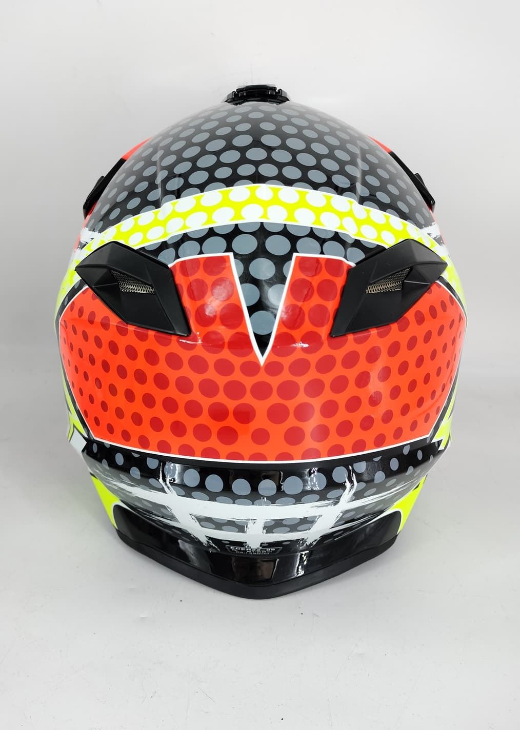 Casco Unik CX-14 Speed naranja - Imagen 4