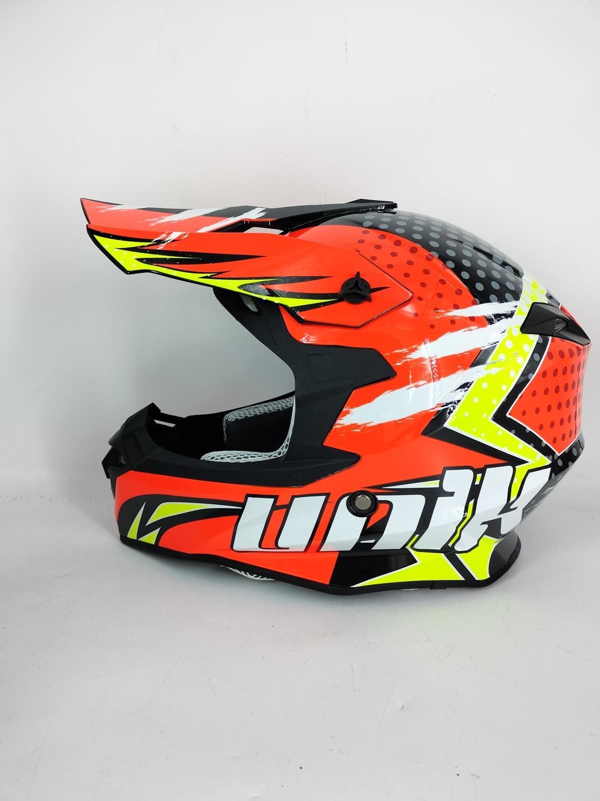 Casco Unik CX-14 Speed naranja - Imagen 5