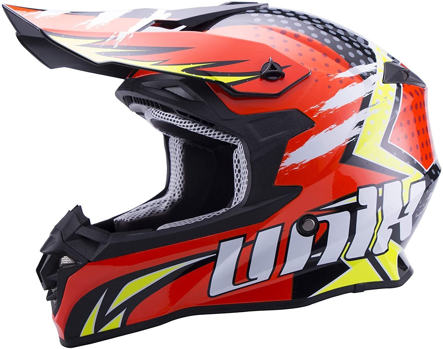 Casco Unik CX-14 Speed naranja - Imagen 6