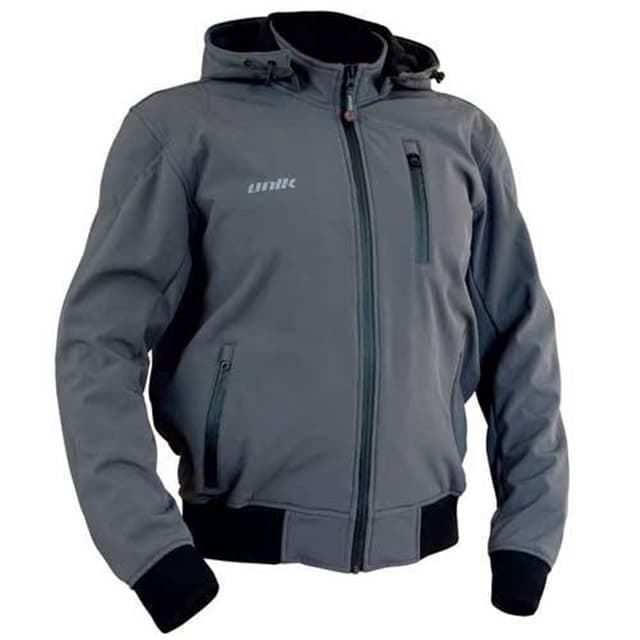 Cazadora Unik Soft Shell gris - Imagen 1