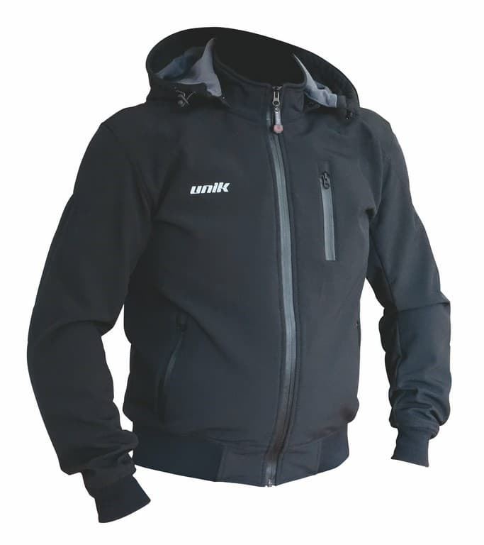 Cazadora Unik Soft Shell negro - Imagen 1