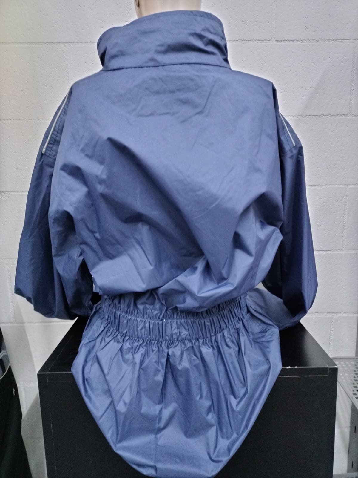 Chaqueta de aguas BKS azul - Imagen 2