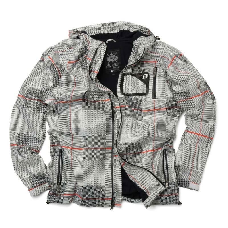 Chaqueta impermeable One gris - Imagen 1