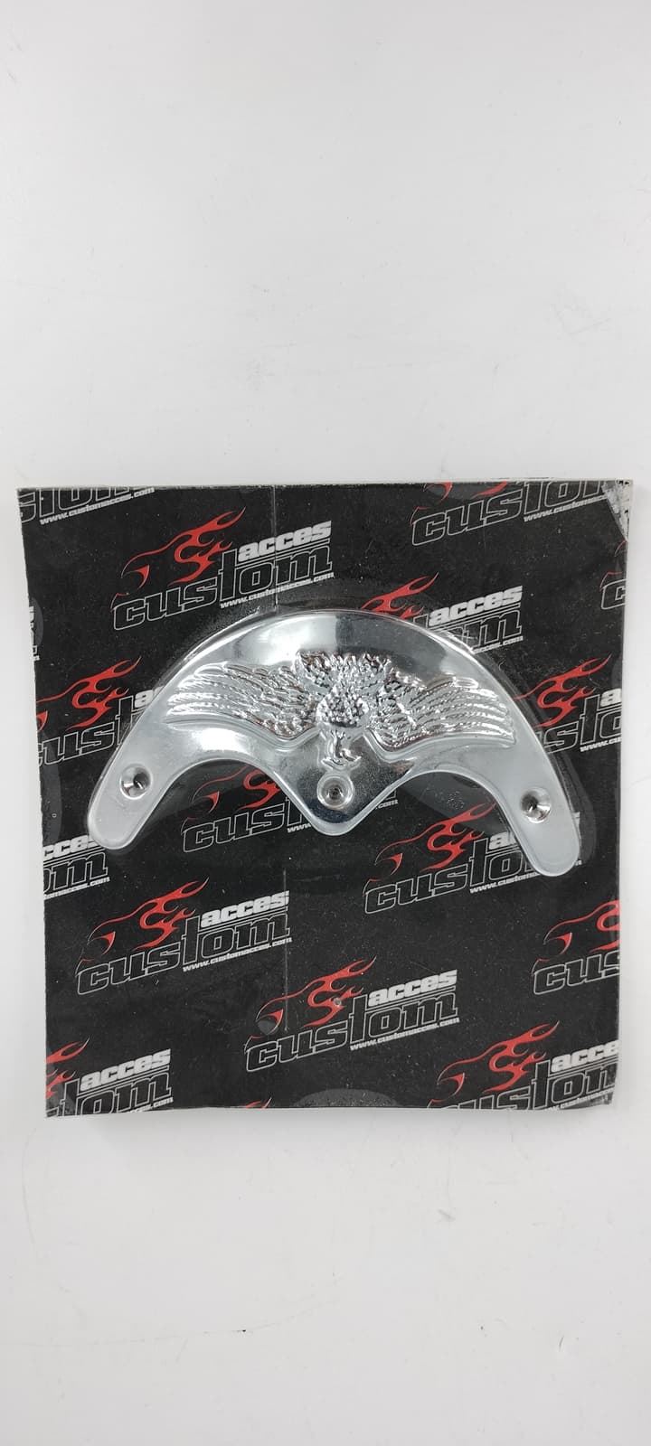 Decoración Puig cromada guardabarros delantero con Aquila - Imagen 1