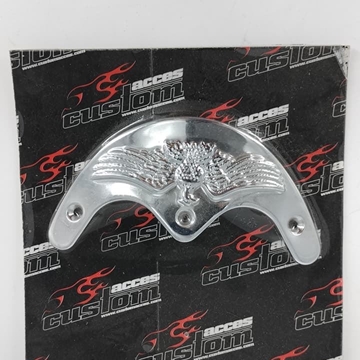 Decoración Puig cromada guardabarros delantero con Aquila - Imagen 1