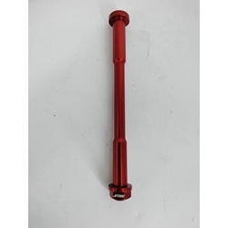 Eje de rueda trasera Jitsie rojo para Gasgas Pro - Imagen 1
