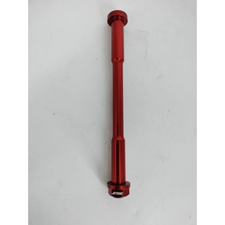 Eje de rueda trasera Jitsie rojo para Gasgas Pro - Imagen 1