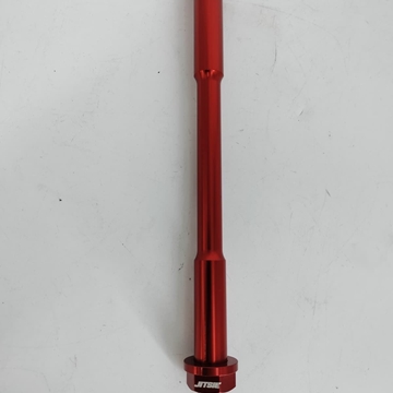 Eje de rueda trasera Jitsie rojo para Gasgas Pro - Imagen 1