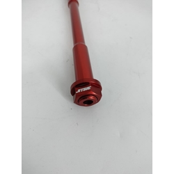 Eje de rueda trasera Jitsie rojo para Gasgas Pro - Imagen 2
