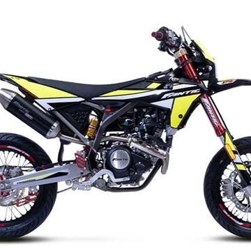 Fantic XMF 125 Competition amarilla. - Imagen 1