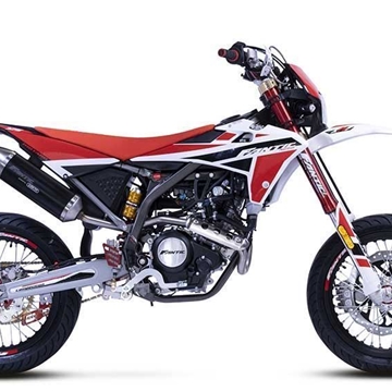 Fantic XMF 125 Competition roja. - Imagen 1