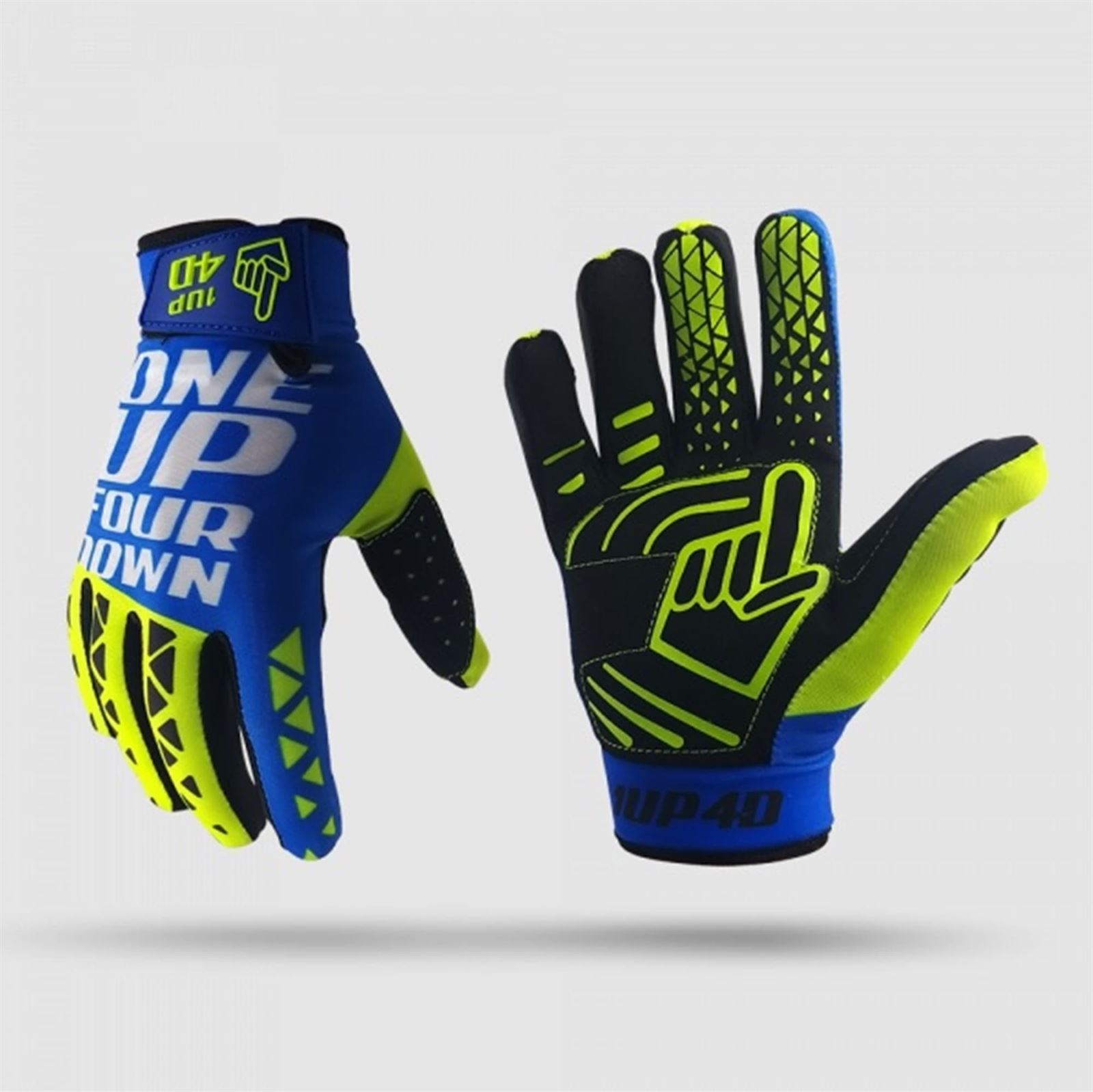 Guantes 1Up 4D Kronos azul - Imagen 1