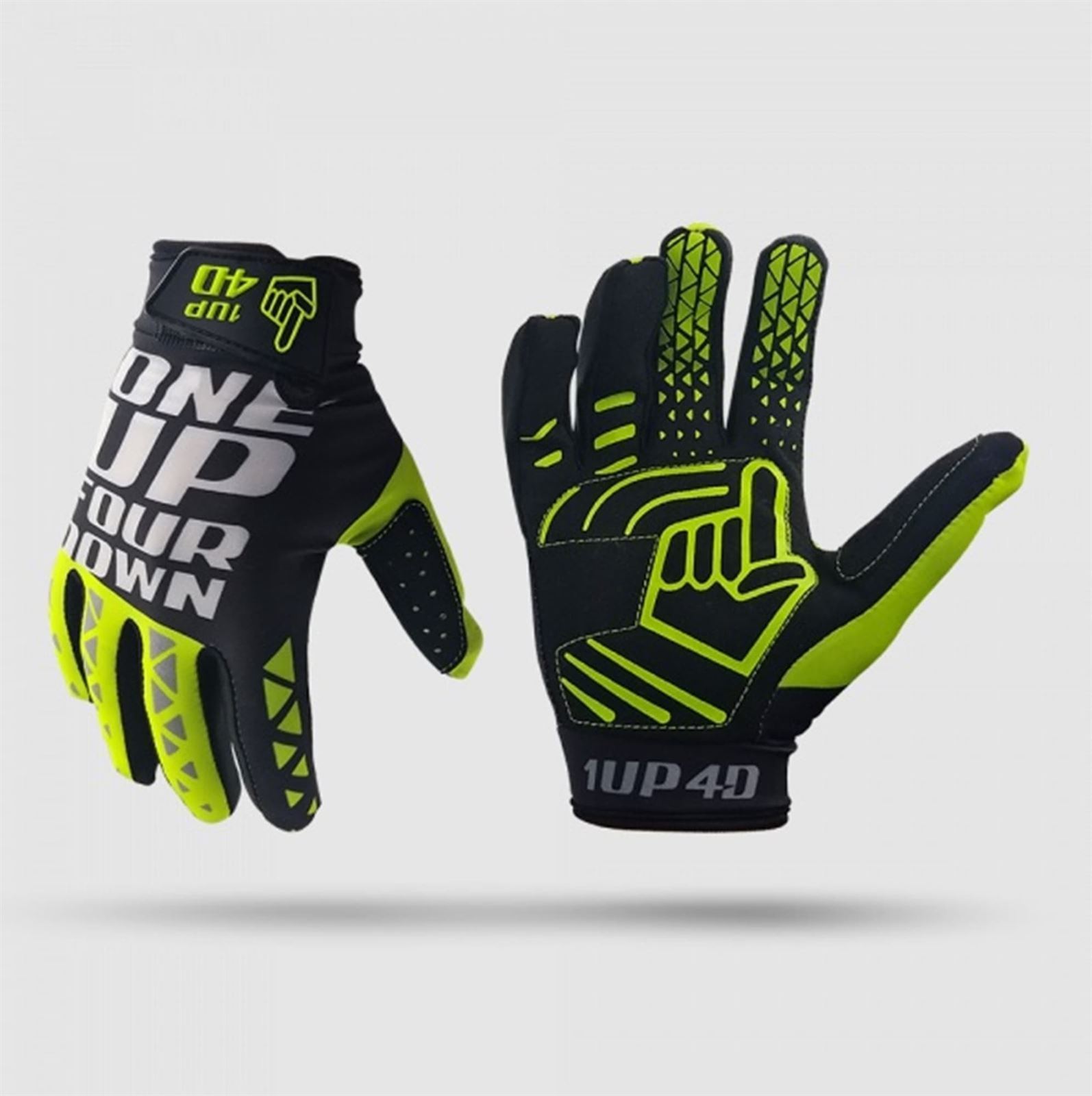 Guantes 1Up 4D Kronos junior negro - Imagen 1