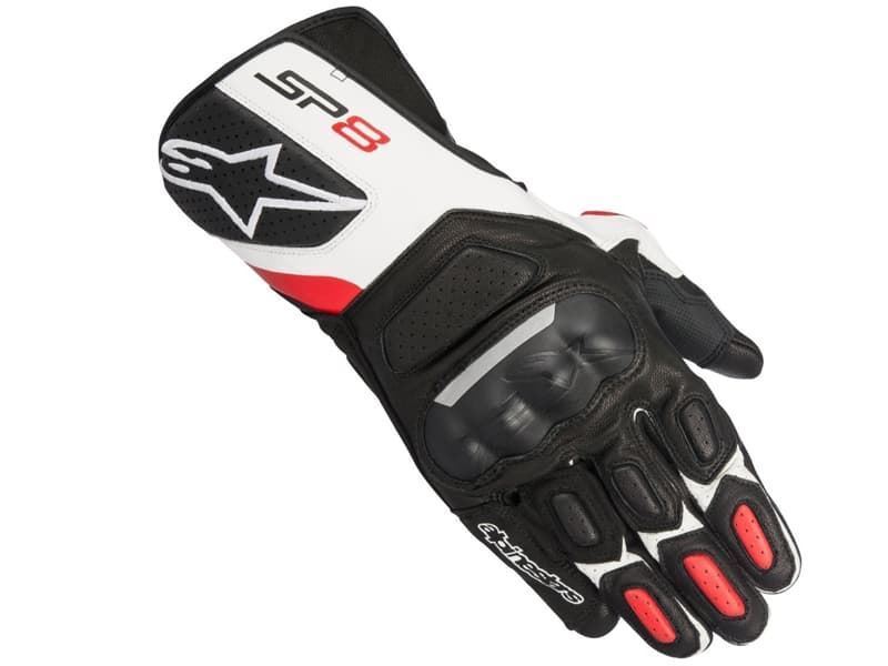 Guantes Alpinestars SP8 V2 rojo - Imagen 1