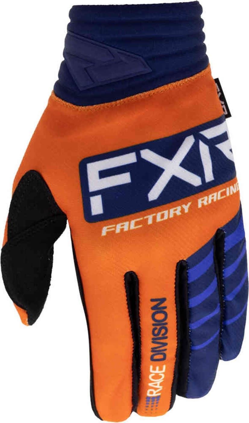 Guantes FXR Prime Naranja/azul - Imagen 1