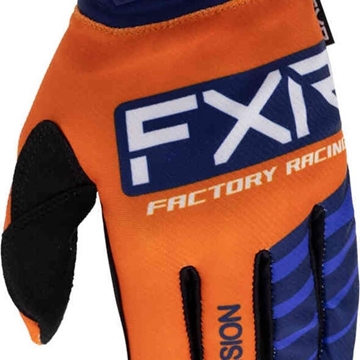 Guantes FXR Prime Naranja/azul - Imagen 1