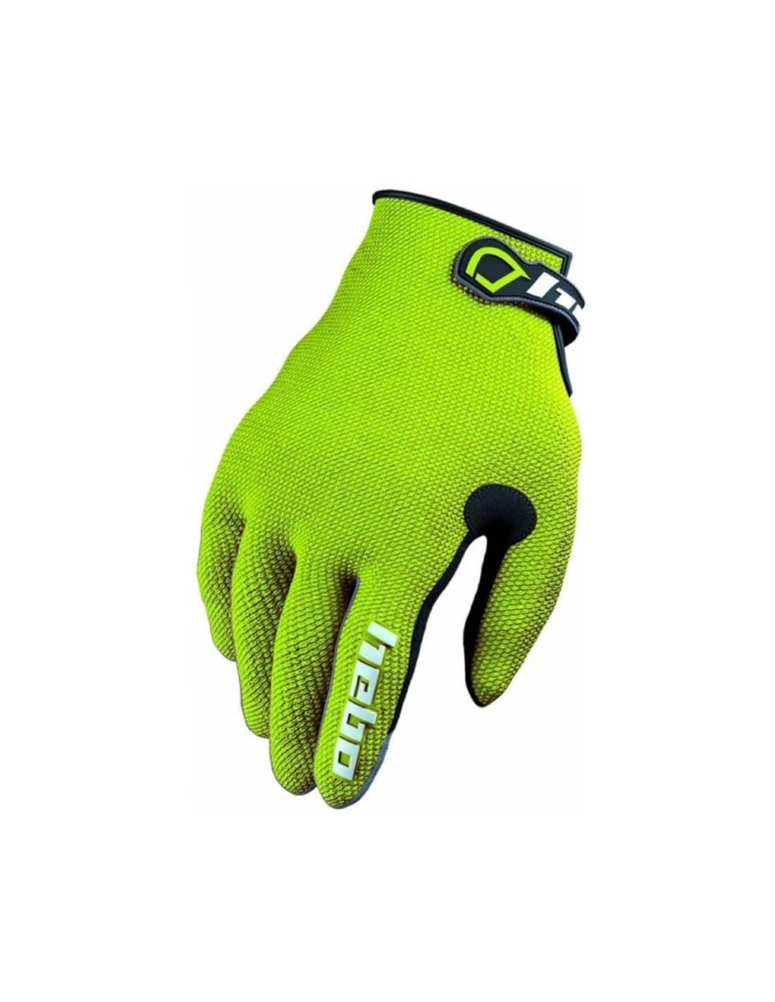 Guantes Hebo trial Team II junior amarillo fluor - Imagen 1