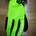 Guantes Hebo trial Team II junior amarillo fluor - Imagen 2