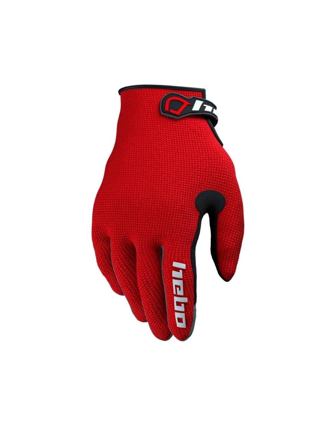 Guantes Hebo trial Team II junior rojo - Imagen 1