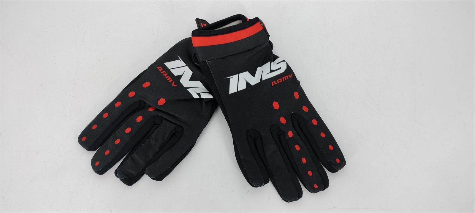 Guantes IMS Army Negro/rojo - Imagen 1