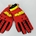 Guantes IMS Army Rojo/fluor - Imagen 1