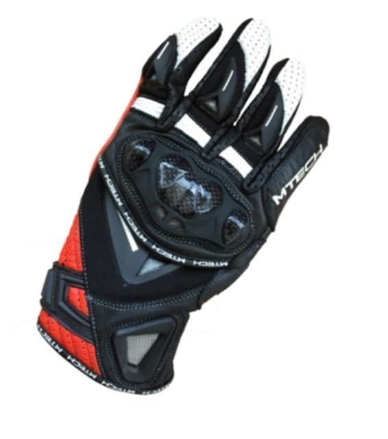 Guantes M-Tech Chicago rojo - Imagen 1